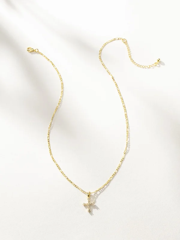 Cross and Chain Necklace