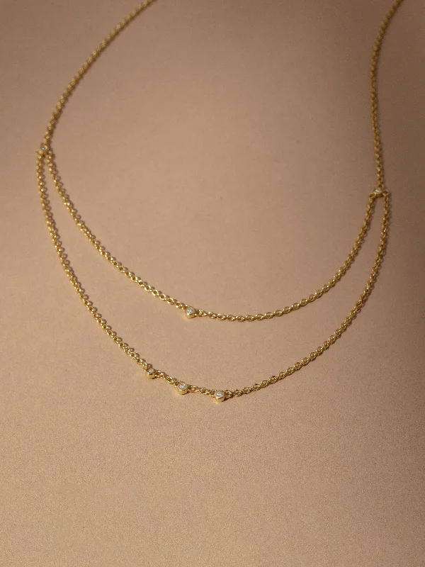 Layered Chain Vermeil Necklace