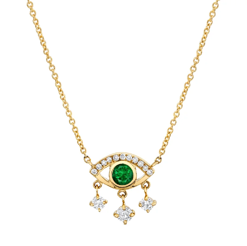 Emerald Eye of Emotions Necklace