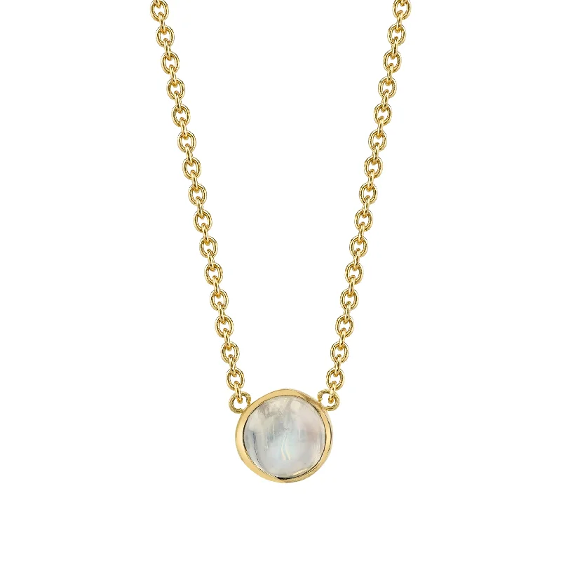 Baby Cab Necklace - Moonstone