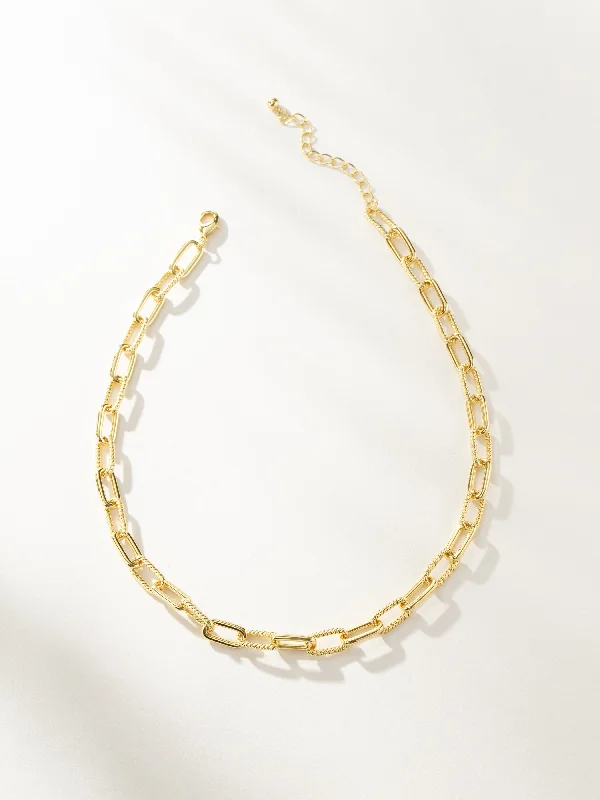 Double Linked Chain Necklace