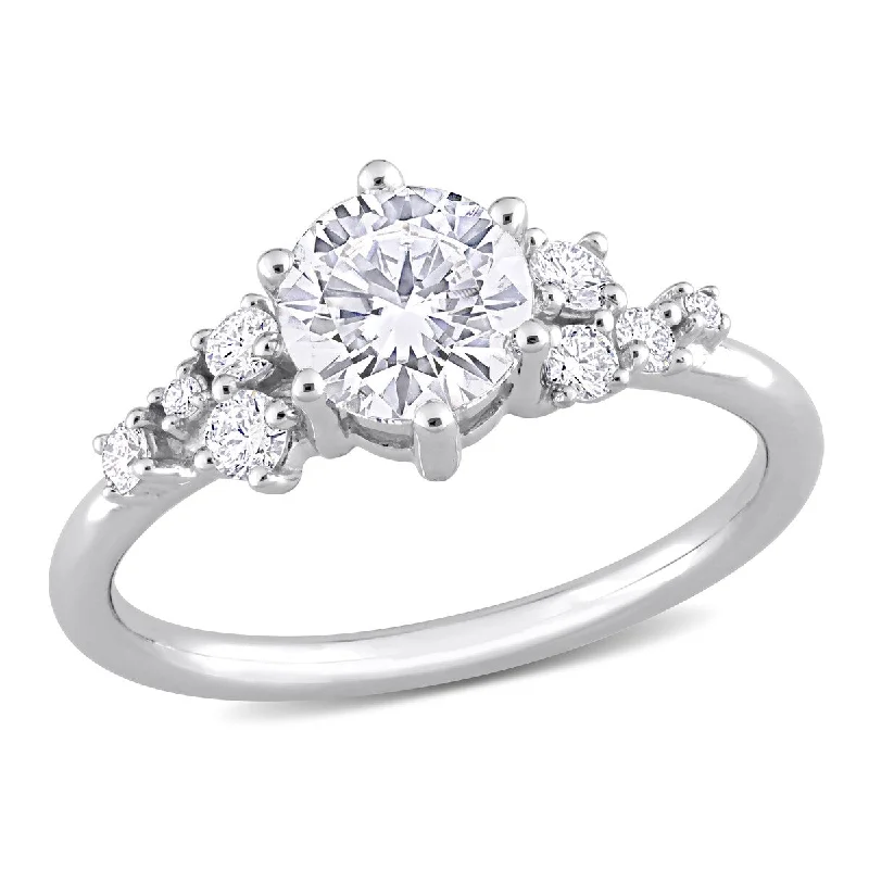 Created Forever 1 1/4ct TW Lab-Grown Diamond Engagement Ring in 14k White Gold