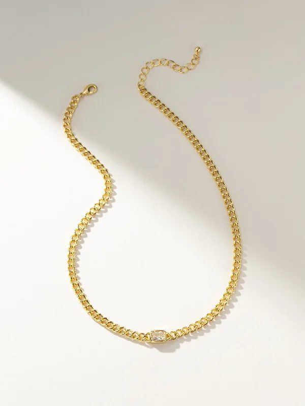 Center Of Attention Chain Necklace